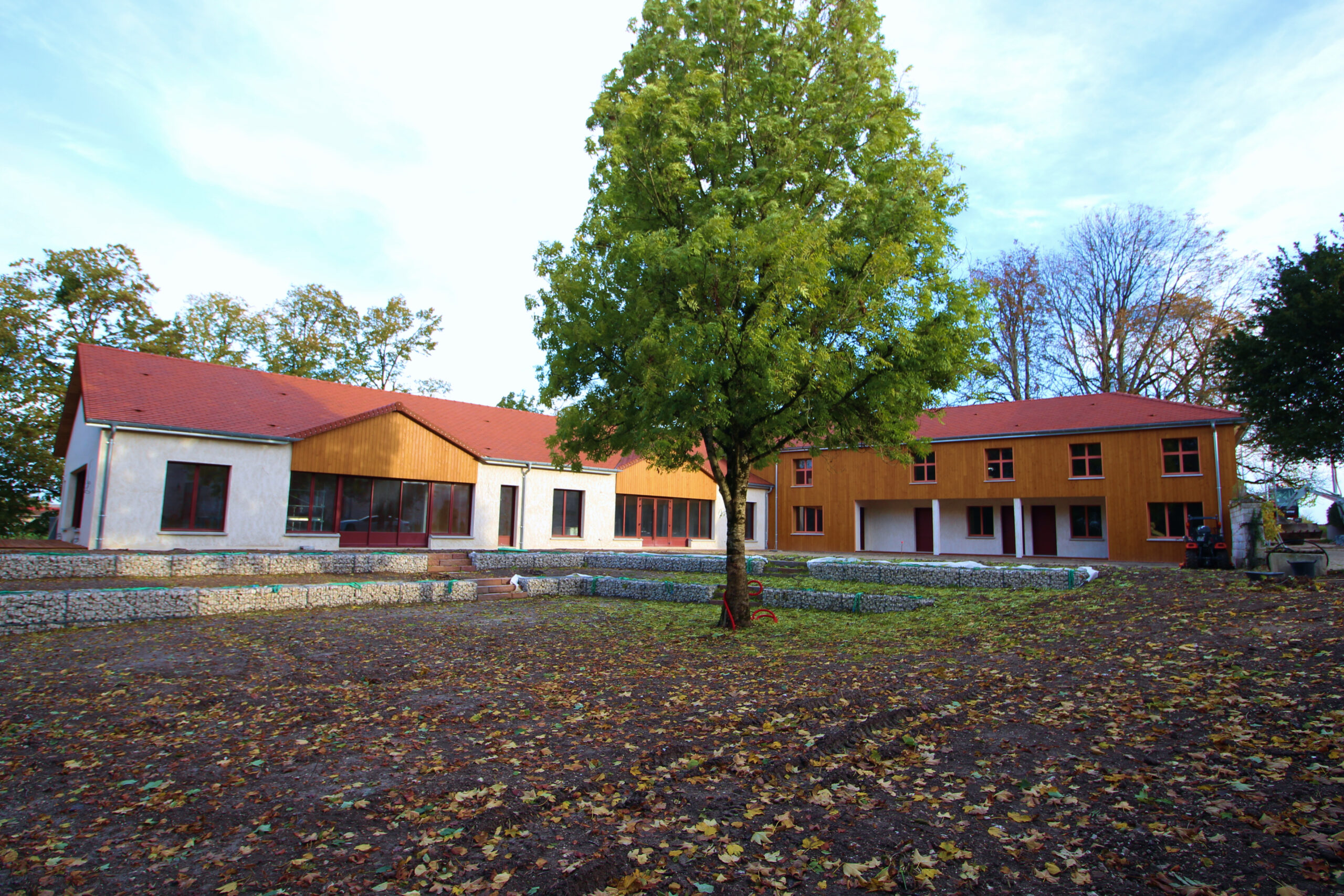 Construction d’un gîte classé ERP - photo de fin de travaux